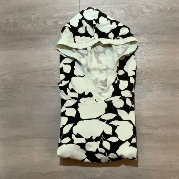 Majestic Filature Size S 100% Cotton Hoodie in Black and Grey-Mint.  Never worn! - Picture 2 of 5